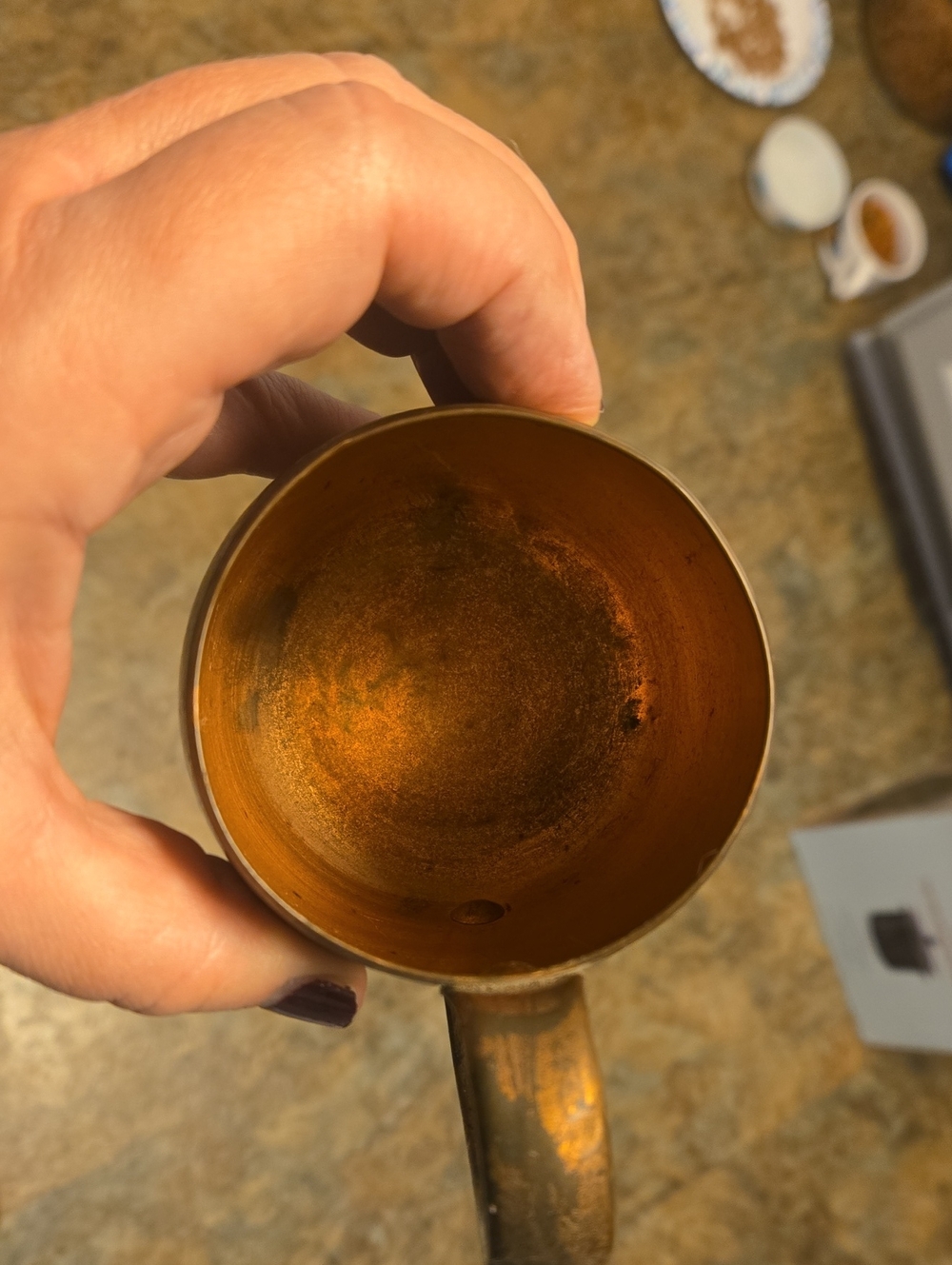 Vintage Copper Westbend Mug - Picture 5 of 5